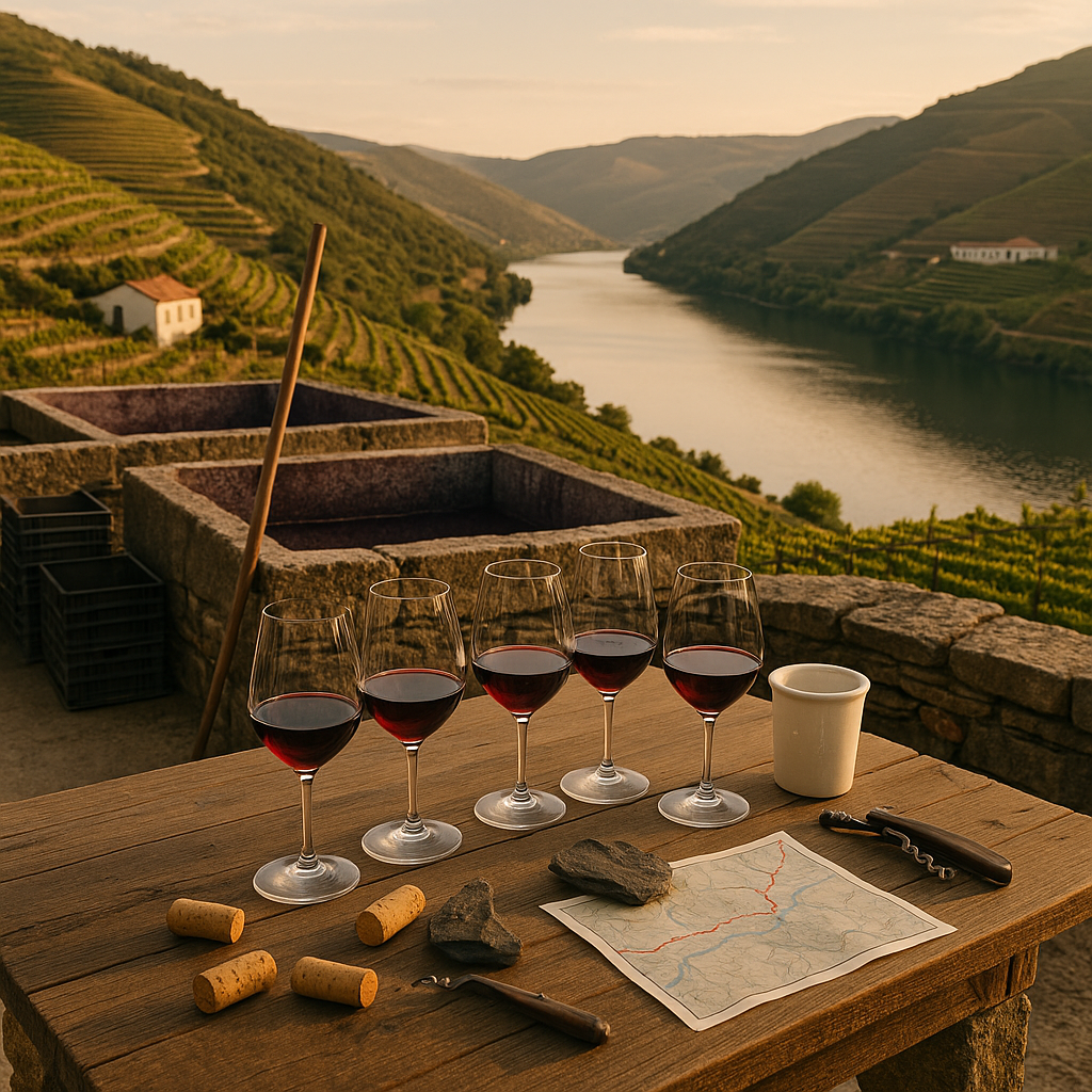 Roteiro de sabores e vinhos pelo Douro: uma viagem entre paisagens e tradição